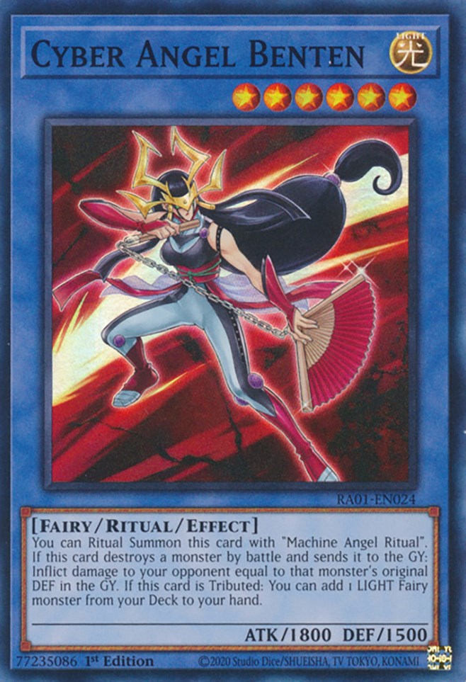 Cyber Angel Benten [RA01-EN024] Super Rare | Exor Games Dartmouth