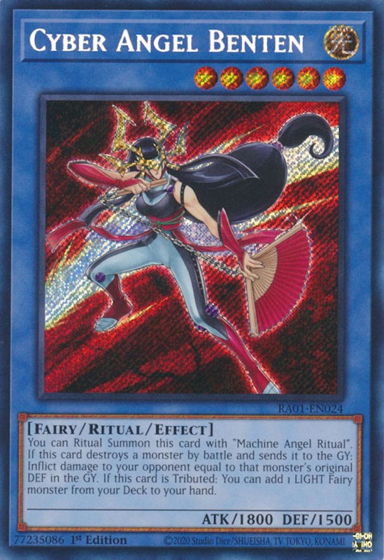 Cyber Angel Benten [RA01-EN024] Secret Rare | Exor Games Dartmouth