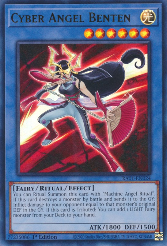 Cyber Angel Benten [RA01-EN024] Ultra Rare | Exor Games Dartmouth
