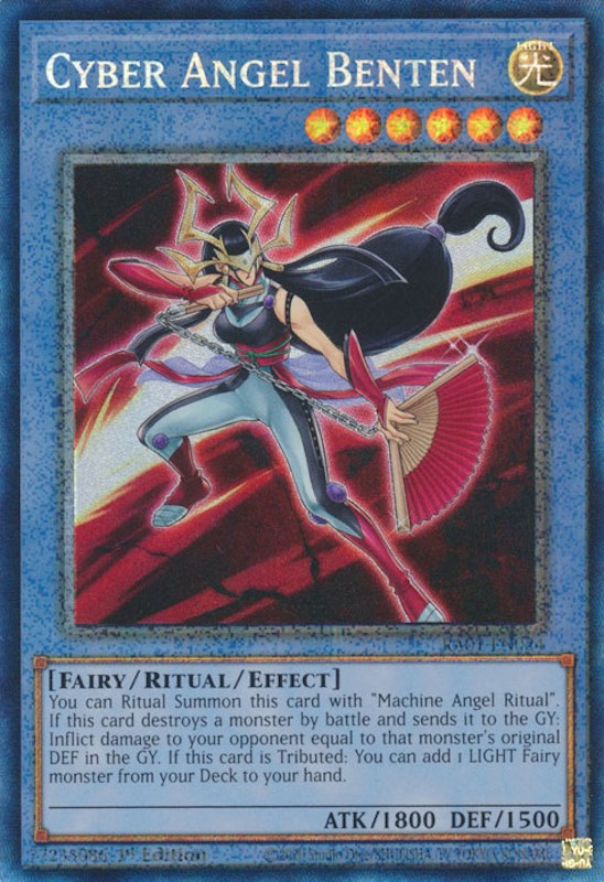 Cyber Angel Benten [RA01-EN024] Prismatic Collector's Rare | Exor Games Dartmouth