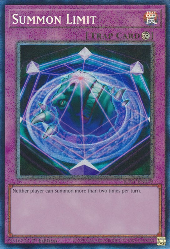 Summon Limit [RA01-EN070] Prismatic Collector's Rare | Exor Games Dartmouth