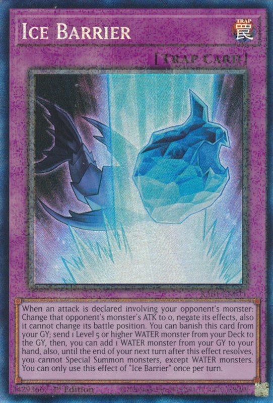 Ice Barrier [RA01-EN071] Prismatic Collector's Rare | Exor Games Dartmouth