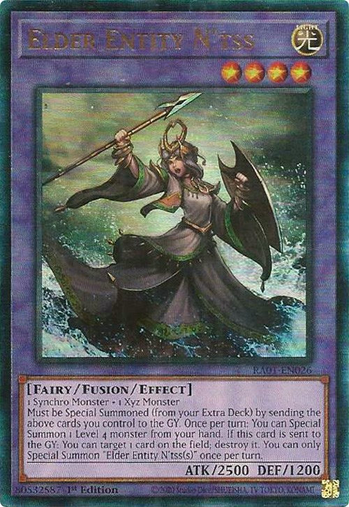 Elder Entity N'tss [RA01-EN026] Prismatic Ultimate Rare | Exor Games Dartmouth