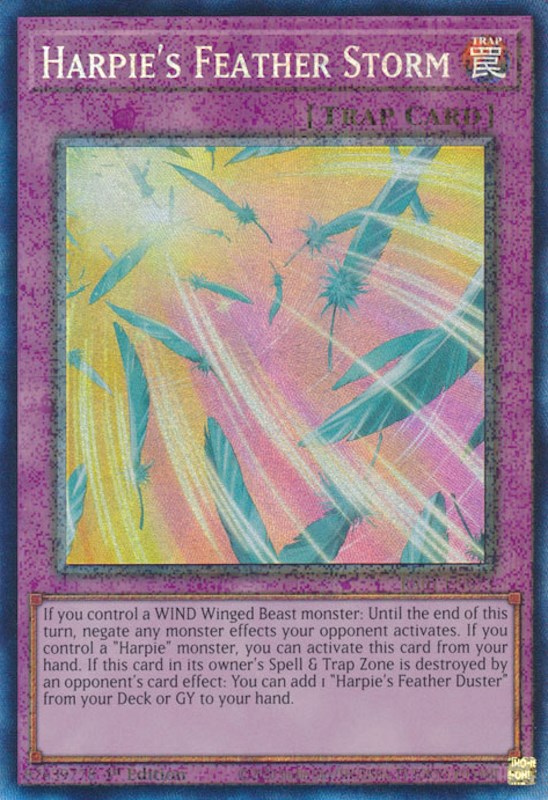 Harpie's Feather Storm [RA01-EN073] Prismatic Collector's Rare | Exor Games Dartmouth