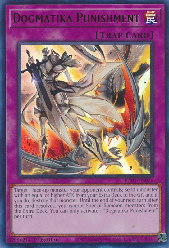 Dogmatika Punishment [RA01-EN076] Ultra Rare | Exor Games Dartmouth