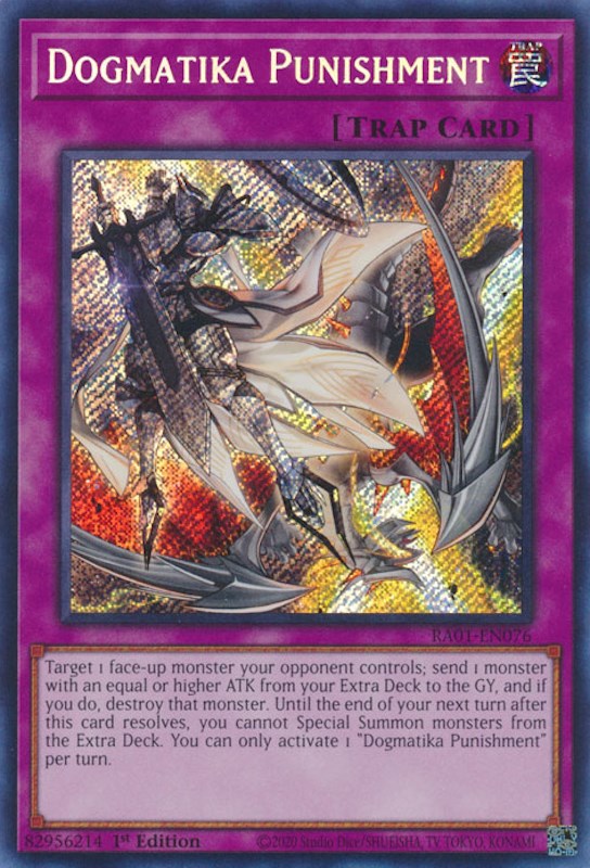 Dogmatika Punishment [RA01-EN076] Secret Rare | Exor Games Dartmouth