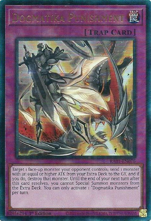 Dogmatika Punishment [RA01-EN076] Prismatic Ultimate Rare | Exor Games Dartmouth