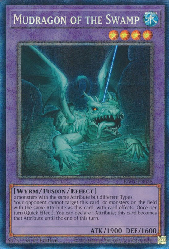 Mudragon of the Swamp [RA01-EN028] Prismatic Collector's Rare | Exor Games Dartmouth