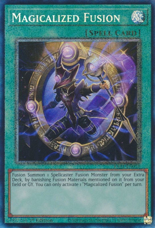 Magicalized Fusion [RA01-EN058] Prismatic Collector's Rare | Exor Games Dartmouth