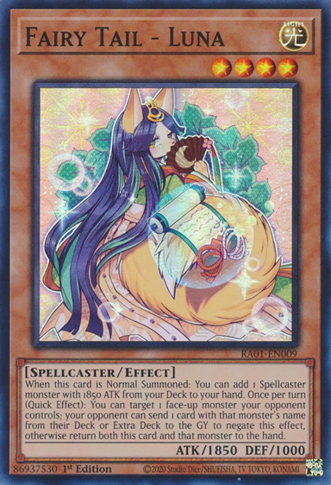 Fairy Tail - Luna [RA01-EN009] Super Rare | Exor Games Dartmouth
