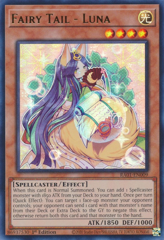 Fairy Tail - Luna [RA01-EN009] Ultra Rare | Exor Games Dartmouth