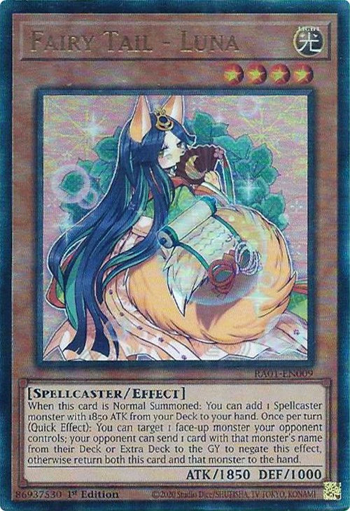 Fairy Tail - Luna [RA01-EN009] Prismatic Ultimate Rare | Exor Games Dartmouth