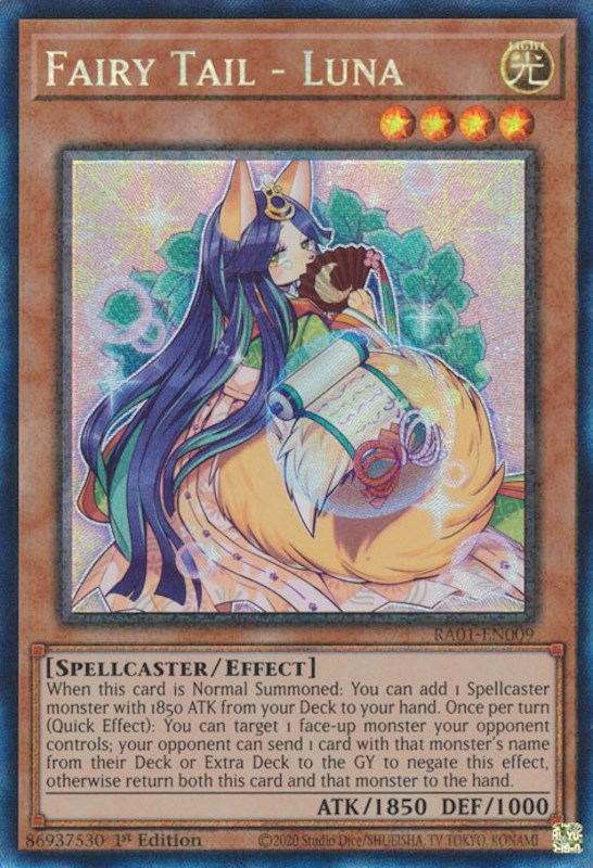 Fairy Tail - Luna [RA01-EN009] Prismatic Collector's Rare | Exor Games Dartmouth