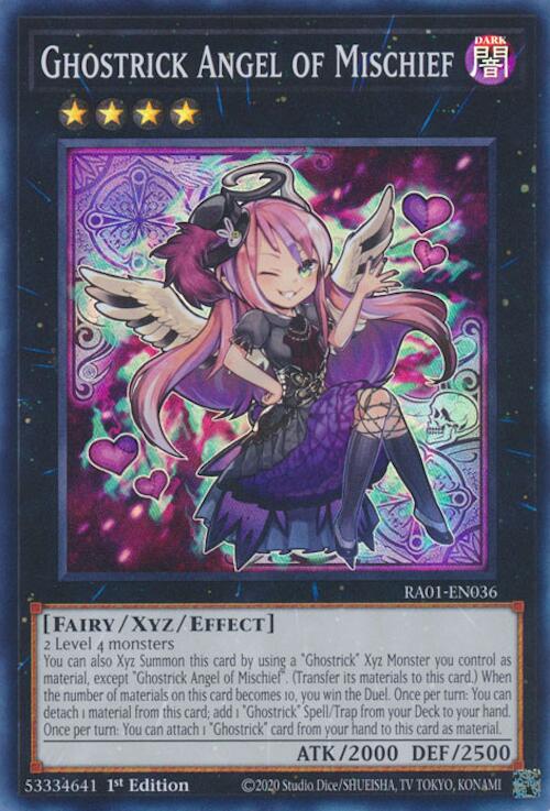 Ghostrick Angel of Mischief [RA01-EN036] Super Rare | Exor Games Dartmouth