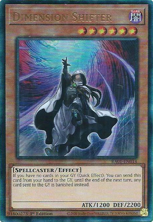 Dimension Shifter [RA01-EN014] Prismatic Ultimate Rare | Exor Games Dartmouth