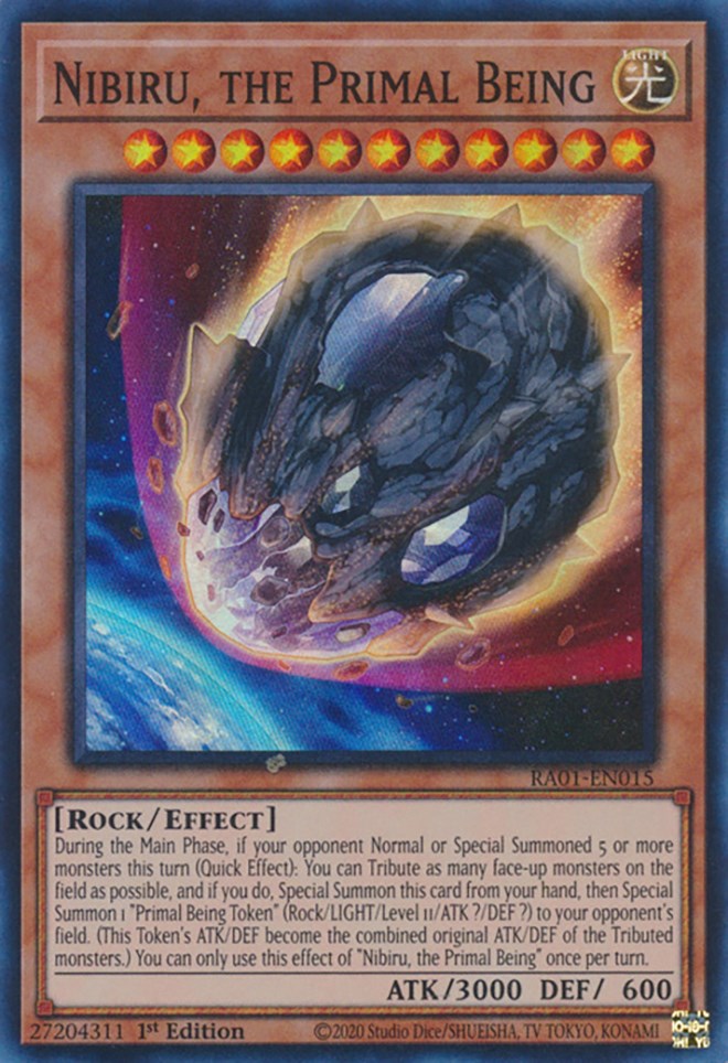Nibiru, the Primal Being [RA01-EN015] Super Rare | Exor Games Dartmouth