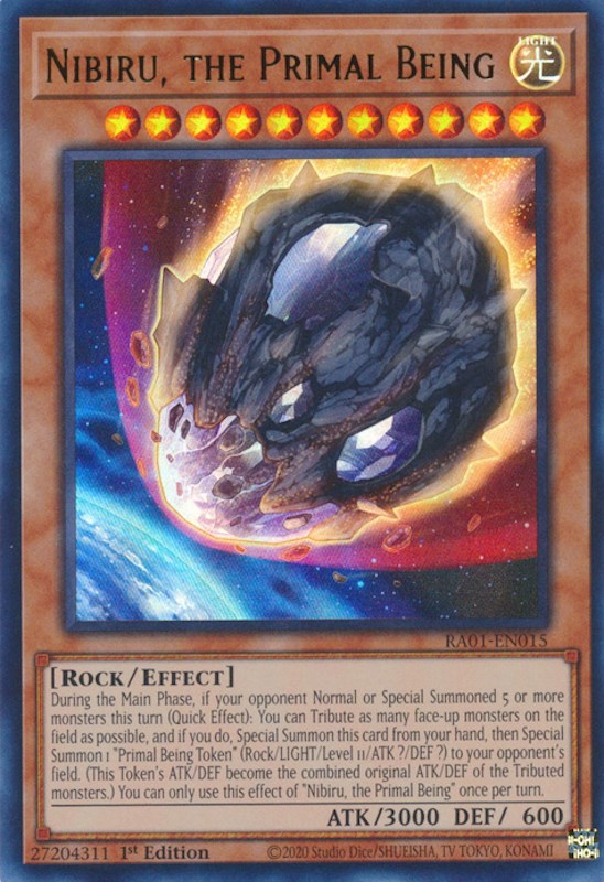 Nibiru, the Primal Being [RA01-EN015] Ultra Rare | Exor Games Dartmouth