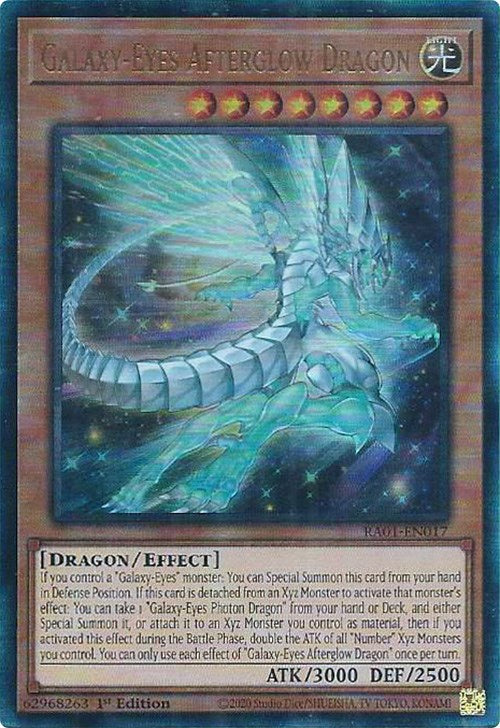 Galaxy-Eyes Afterglow Dragon [RA01-EN017] Prismatic Ultimate Rare | Exor Games Dartmouth