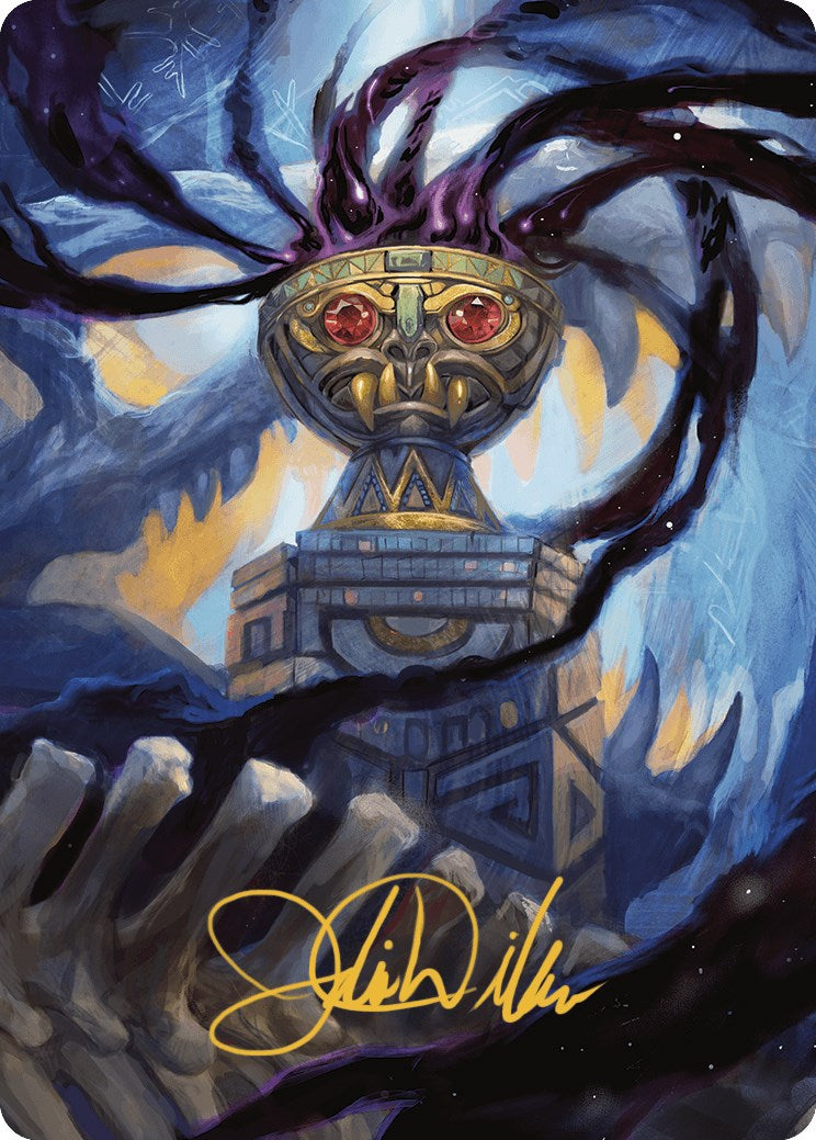 Chalice of the Void Art Card (Gold-Stamped Signature) [The Lost Caverns of Ixalan Art Series] | Exor Games Dartmouth