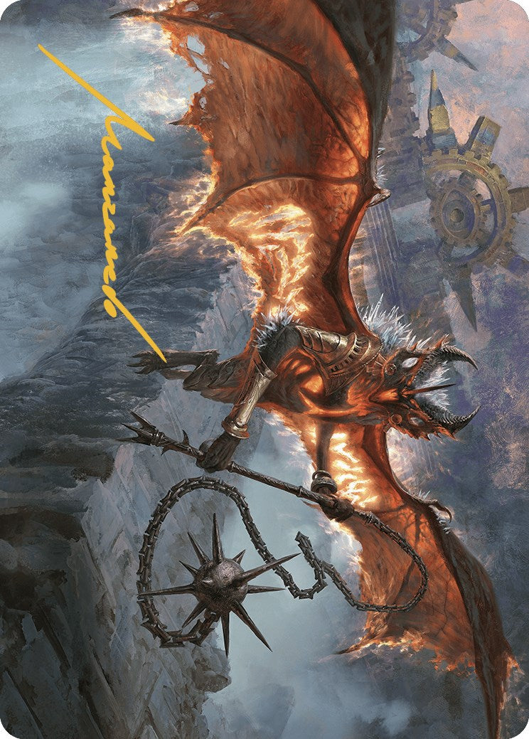 Bloodletter of Aclazotz Art Card (15/81) (Gold-Stamped Signature) [The Lost Caverns of Ixalan Art Series] | Exor Games Dartmouth