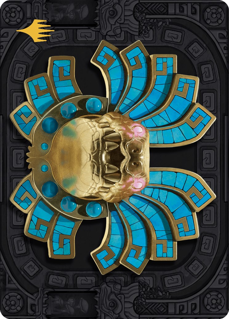 Ojer Pakpatiq, Deepest Epoch Art Card (57/81) (Gold-Stamped Planeswalker Symbol) [The Lost Caverns of Ixalan Art Series] | Exor Games Dartmouth