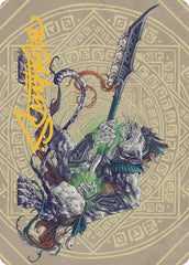 Kutzil, Malamet Exemplar Art Card (Gold-Stamped Signature) [The Lost Caverns of Ixalan Art Series] | Exor Games Dartmouth
