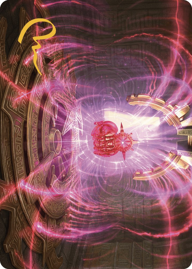 Locus of Enlightenment Art Card (Gold-Stamped Signature) [The Lost Caverns of Ixalan Art Series] | Exor Games Dartmouth