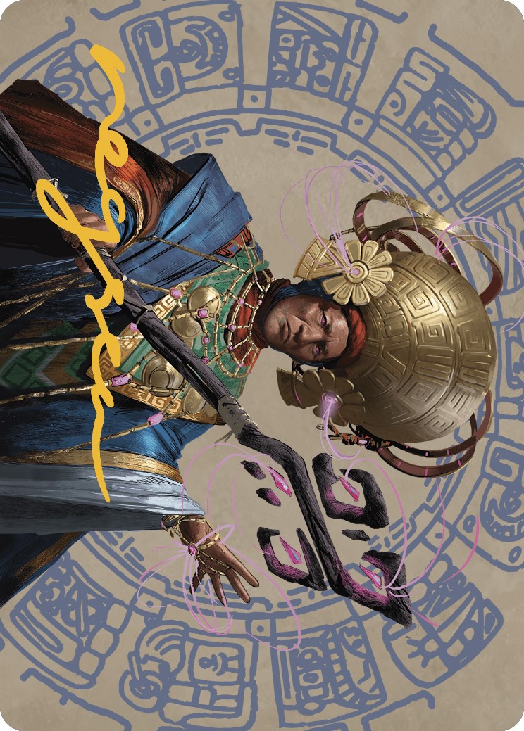 Akal Pakal, First Among Equals Art Card (46/81) (Gold-Stamped Signature) [The Lost Caverns of Ixalan Art Series] | Exor Games Dartmouth