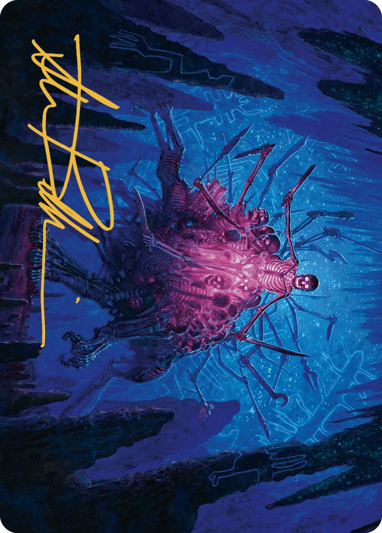 Uchbenbak, the Great Mistake Art Card (Gold-Stamped Signature) [The Lost Caverns of Ixalan Art Series] | Exor Games Dartmouth