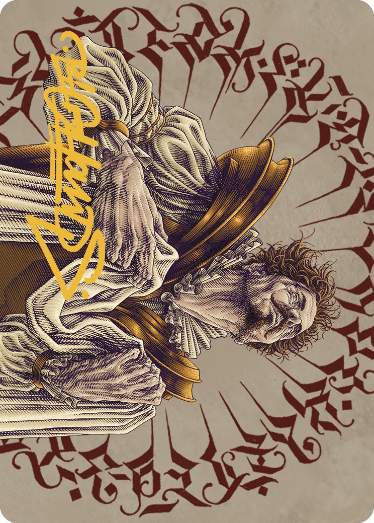 Bartolome del Presidio Art Card (Gold-Stamped Signature) [The Lost Caverns of Ixalan Art Series] | Exor Games Dartmouth