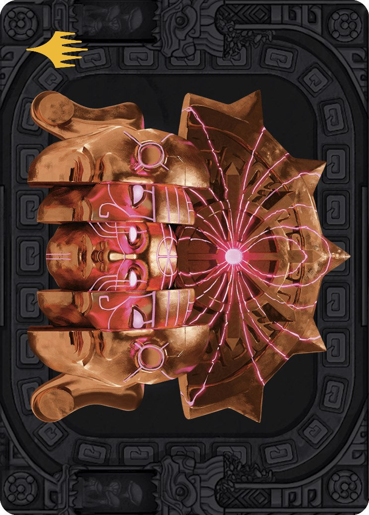 Ojer Taq, Deepest Foundation Art Card (56/81) (Gold-Stamped Planeswalker Symbol) [The Lost Caverns of Ixalan Art Series] | Exor Games Dartmouth