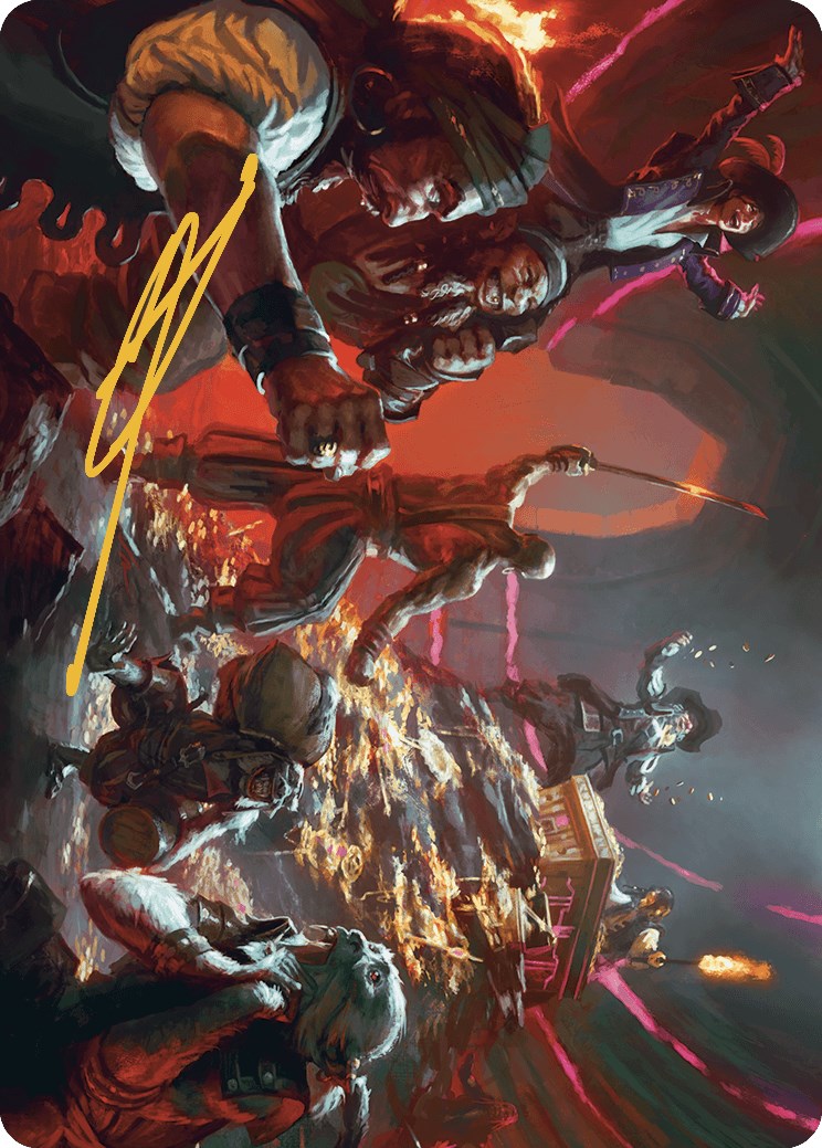 Hit the Mother Lode Art Card (Gold-Stamped Signature) [The Lost Caverns of Ixalan Art Series] | Exor Games Dartmouth