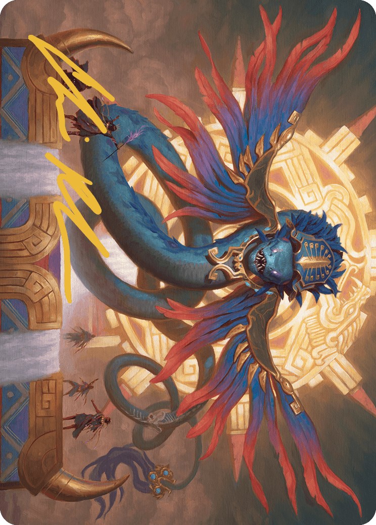 Ojer Pakpatiq, Deepest Epoch Art Card (13/81) (Gold-Stamped Signature) [The Lost Caverns of Ixalan Art Series] | Exor Games Dartmouth