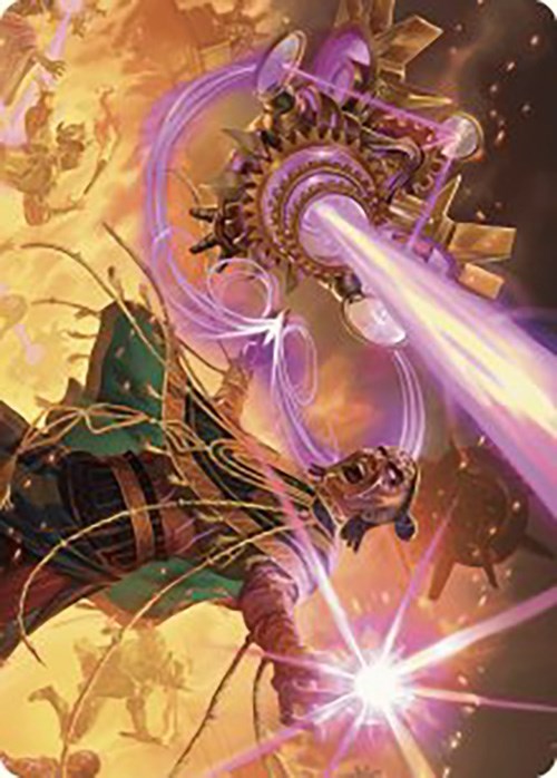 Cosmium Blast Art Card [The Lost Caverns of Ixalan Art Series] | Exor Games Dartmouth