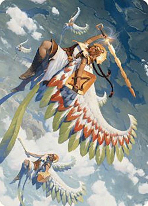 Resplendent Angel Art Card (5/81) [The Lost Caverns of Ixalan Art Series] | Exor Games Dartmouth