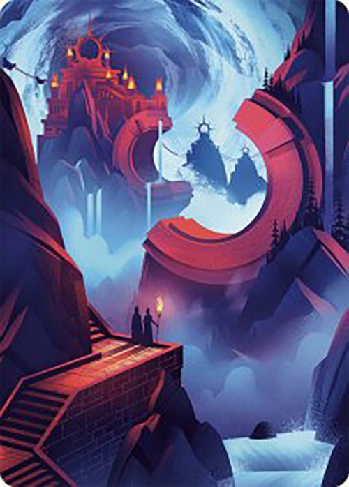 Mountain Art Card [The Lost Caverns of Ixalan Art Series] | Exor Games Dartmouth