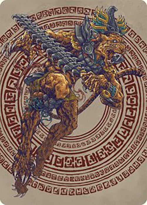 Sovereign Okinec Ahau Art Card [The Lost Caverns of Ixalan Art Series] | Exor Games Dartmouth
