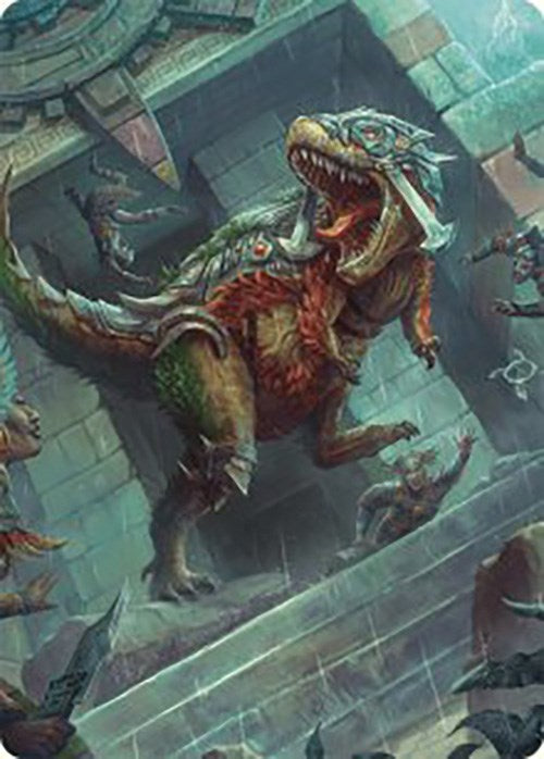 Carnage Tyrant Art Card [The Lost Caverns of Ixalan Art Series] | Exor Games Dartmouth