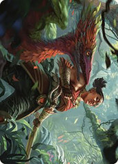 Wayta, Trainer Prodigy Art Card [The Lost Caverns of Ixalan Art Series] | Exor Games Dartmouth