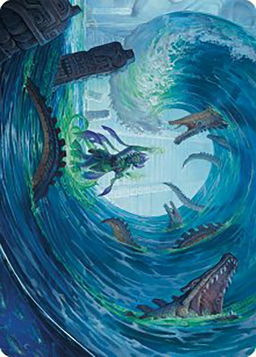 Wave Goodbye Art Card [The Lost Caverns of Ixalan Art Series] | Exor Games Dartmouth