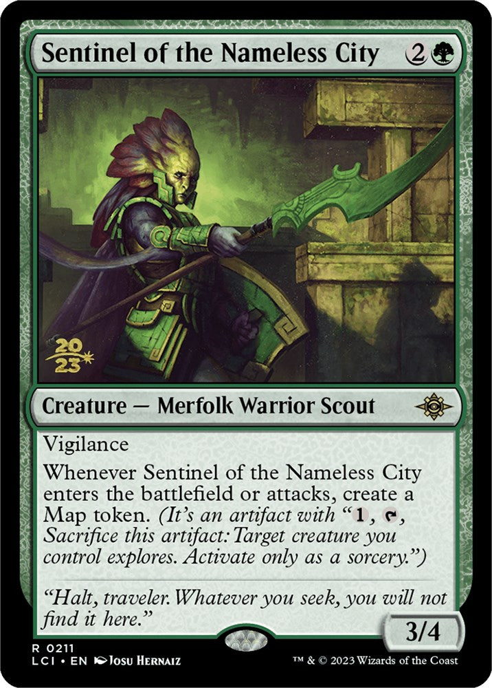 Sentinel of the Nameless City [The Lost Caverns of Ixalan Prerelease Cards] | Exor Games Dartmouth
