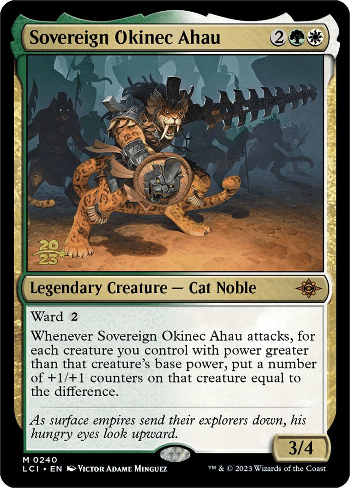 Sovereign Okinec Ahau [The Lost Caverns of Ixalan Prerelease Cards] | Exor Games Dartmouth