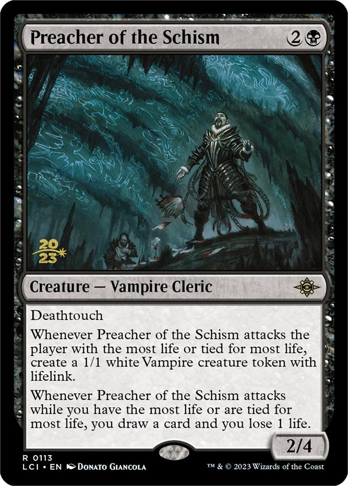 Preacher of the Schism [The Lost Caverns of Ixalan Prerelease Cards] | Exor Games Dartmouth