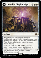 Unstable Glyphbridge // Sandswirl Wanderglyph [The Lost Caverns of Ixalan Prerelease Cards] | Exor Games Dartmouth