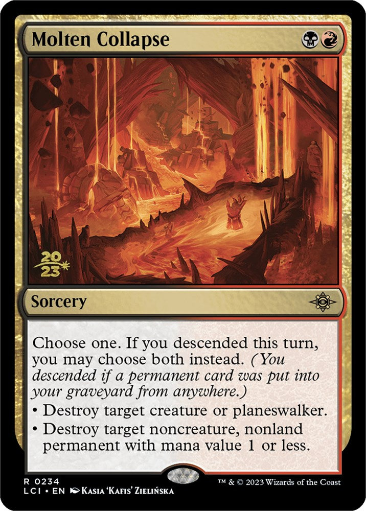 Molten Collapse [The Lost Caverns of Ixalan Prerelease Cards] | Exor Games Dartmouth