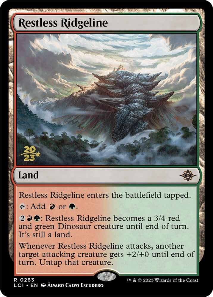 Restless Ridgeline [The Lost Caverns of Ixalan Prerelease Cards] | Exor Games Dartmouth