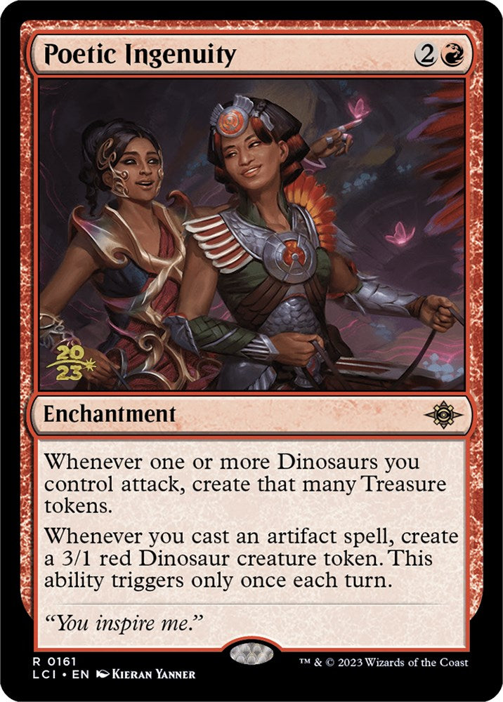 Poetic Ingenuity [The Lost Caverns of Ixalan Prerelease Cards] | Exor Games Dartmouth