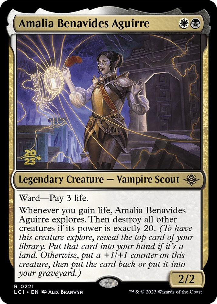 Amalia Benavides Aguirre [The Lost Caverns of Ixalan Prerelease Cards] | Exor Games Dartmouth