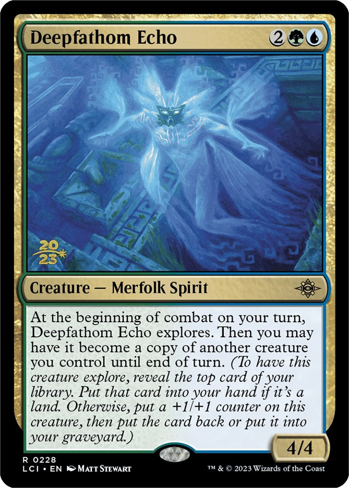 Deepfathom Echo [The Lost Caverns of Ixalan Prerelease Cards] | Exor Games Dartmouth