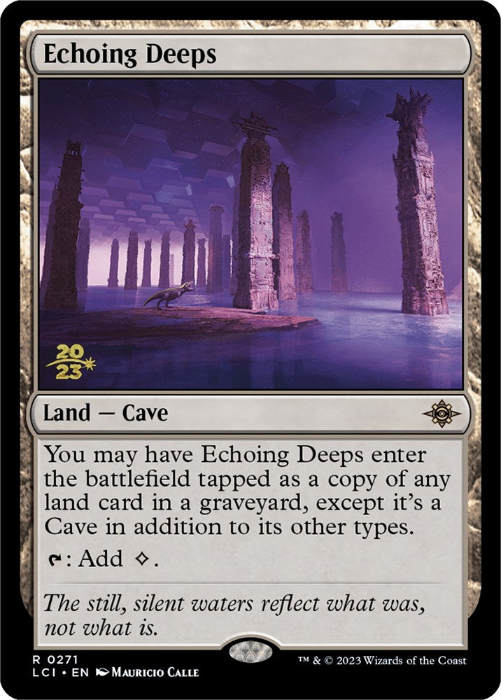 Echoing Deeps [The Lost Caverns of Ixalan Prerelease Cards] | Exor Games Dartmouth